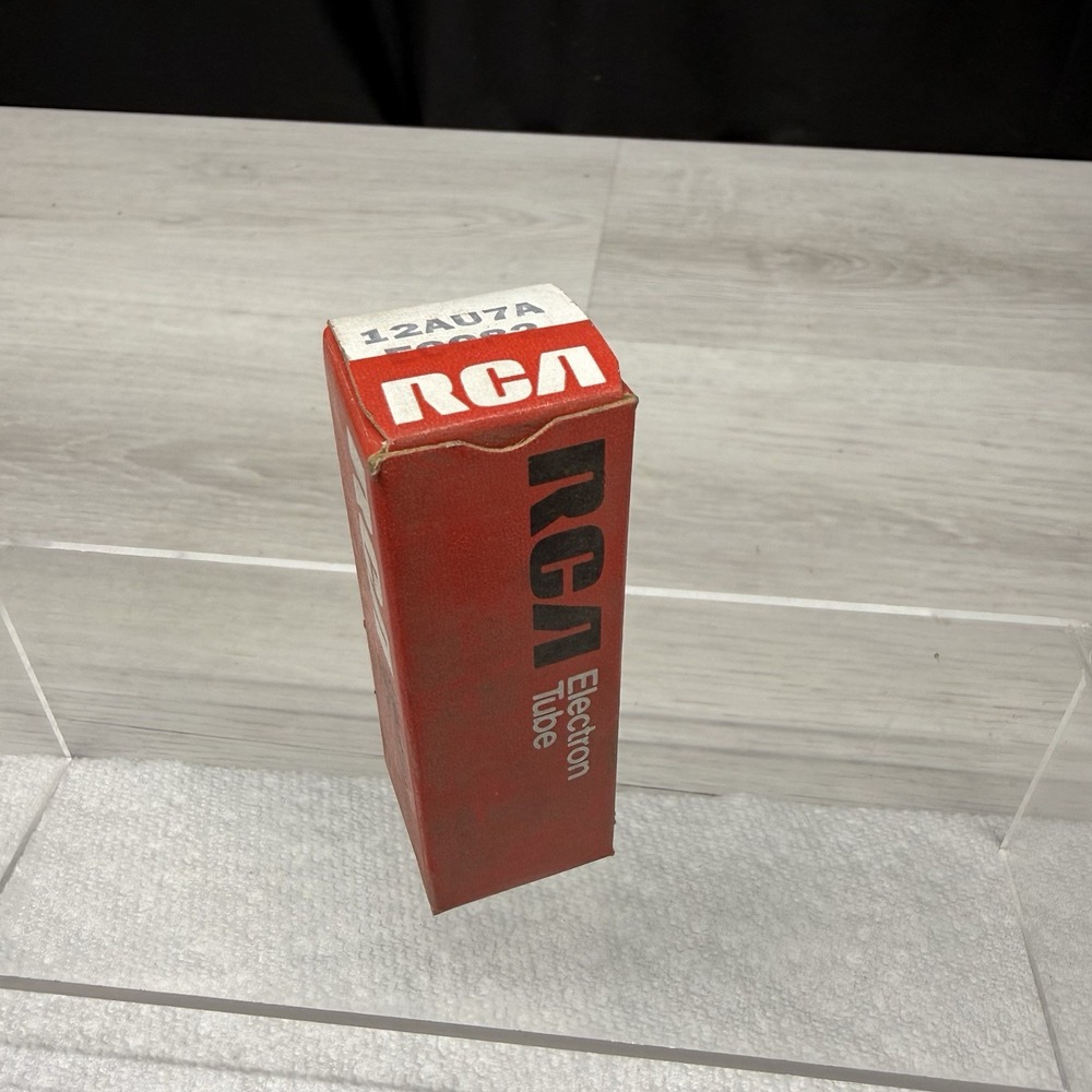 NOS RCA 12AU7A ECC82 Vacuum tube